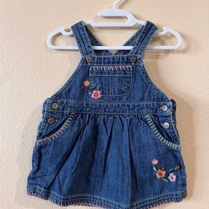 OshKosh B'gosh Blue and Pink Casual Dress with Skirt Silhouette